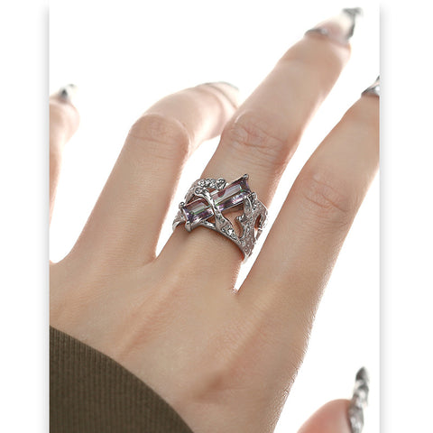 Zircon Open Ring