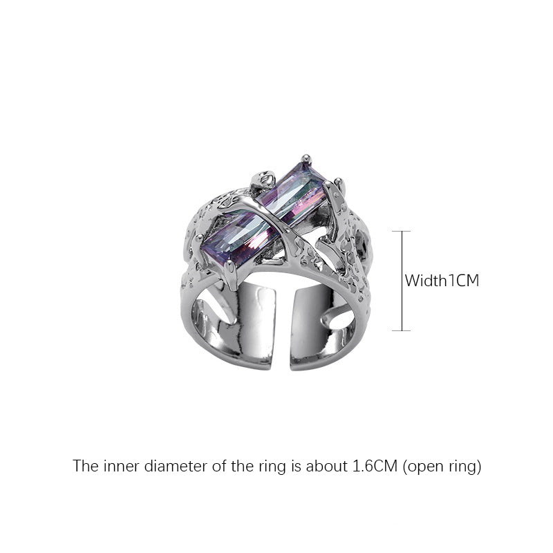 Zircon Open Ring