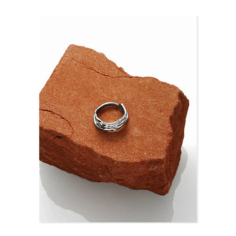 Textured Design Ring