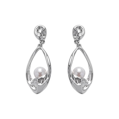 Irregular Pearl Earrings