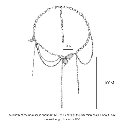 Fantasy Butterfly Halskjede