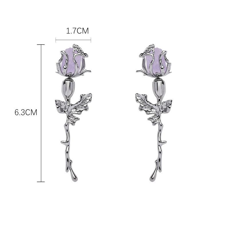 Rose Earrings