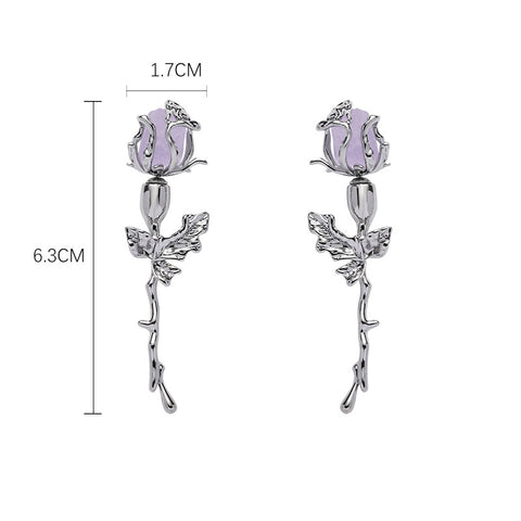 Rose Earrings