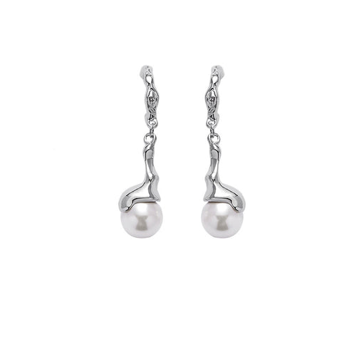 Irregular Pearl Earrings