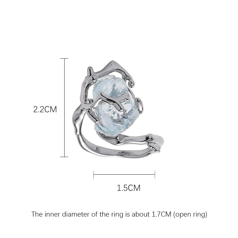 Blue Gletscher Ring