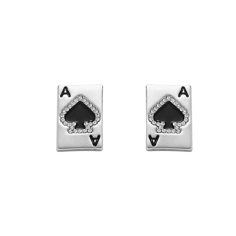 Poker Earrings