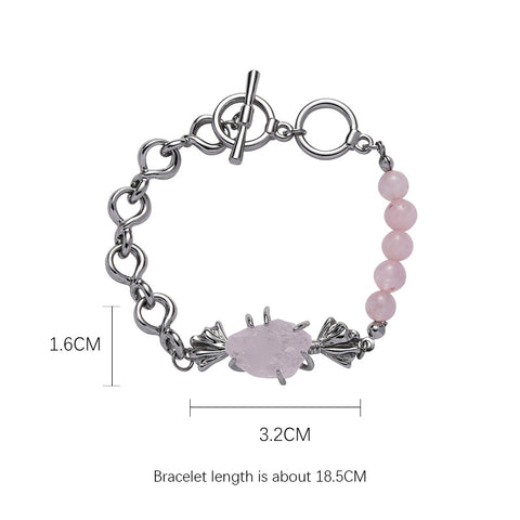 Bracciale rosa