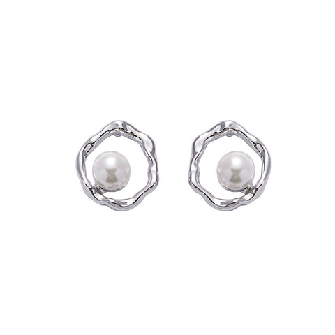 Irregular Pearl Earrings