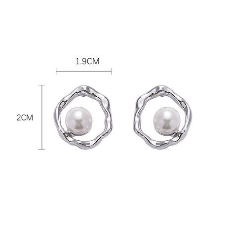 Irregular Pearl Earrings