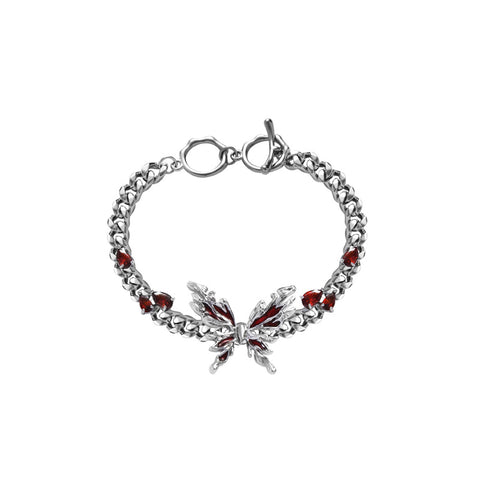 Red Butterfly Bracelet