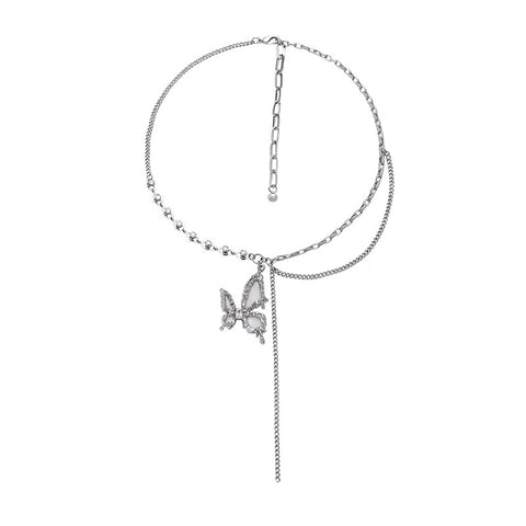 Fantasie vlinder ketting