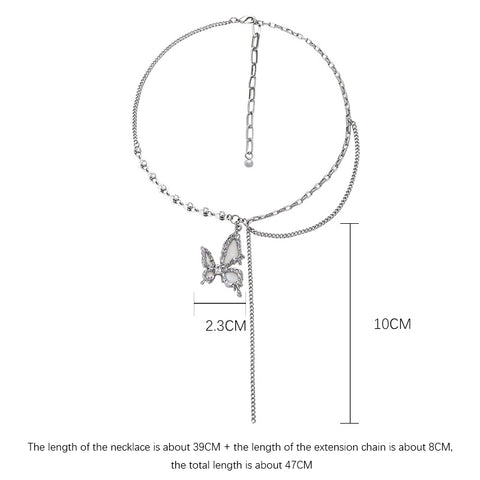 Fantasy Butterfly Halskjede