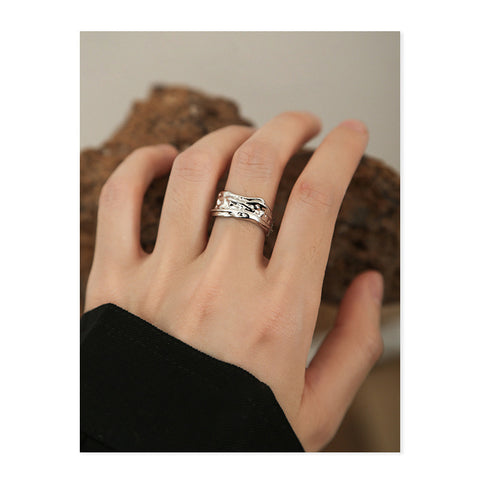 Textured Design Ring